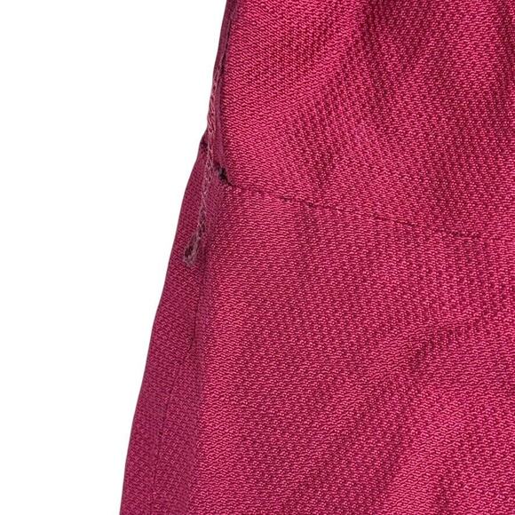 Smartee Togs Vintage Cherry Red Short Sleeve 1960s Sheath Short Sleeve Dress 12 - Picture 3 of 15